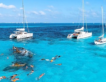 Isla Mujeres Catamaran & Reef Snorkeling Tours